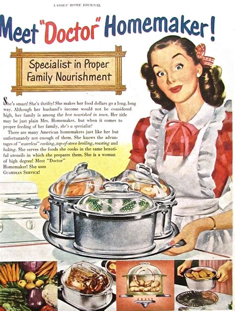 50s housewife ads